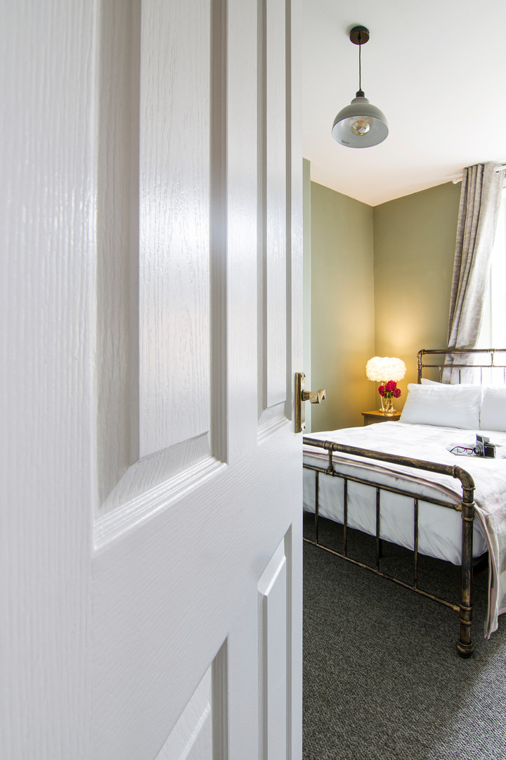 Main bedroom at Little Slate House